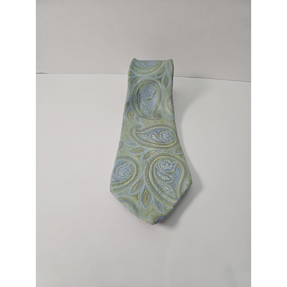 MERONA MENS TIE BLUE WITH‎ GREEN